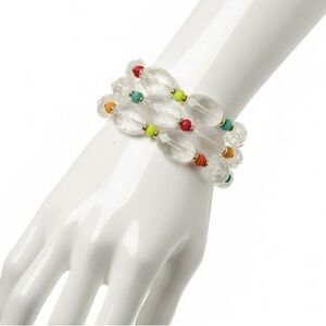 New York & Co. 3-in-1 Stretch Beaded Bracelet (NWT) (Size: OSFM)